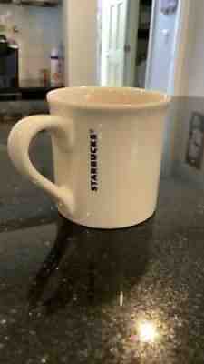 Starbucks Mug 14 oz 2013 Cream and Black - Sold on eBay Jul 17, 2021 for $8.00