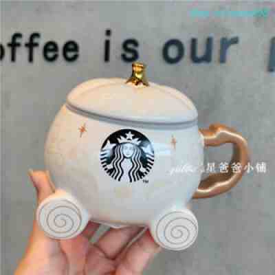 Starbucks 12oz Christmas Limited Edition Pumpkin Car Mug Lovely Goddess Mug New - Sold on eBay Aug 30, 2021 for $105.99