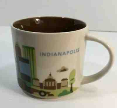 Starbucks Coffee Mug Indianapolis You Are Here Cup Indy Race Car Fair Capital - Sold on eBay Sep 10, 2021 for $23.99