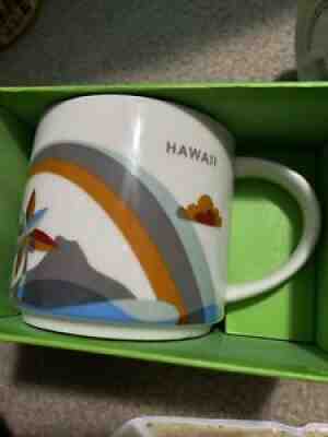 Starbucks Hawaii Coffee Mug You Are Here Collection 14oz Cup 2013 - Sold on eBay Jul 06, 2021 for $15.50