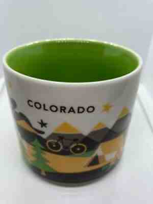 Starbucks 2013 Colorado CO You Are Here YAH Collection Coffee Mug Cup 14 oz - Sold on eBay Jul 10, 2021 for $9.99