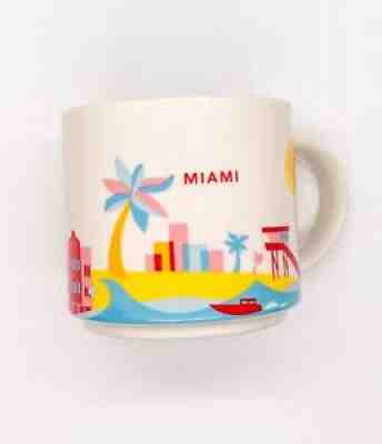 Starbucks Miami Coffee Mug You Are Here Collection 2013 14 oz Discontinued New - Sold on eBay Sep 13, 2021 for $8.50