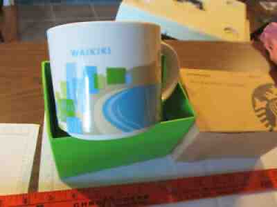Starbucks 2013 Waikiki Hawaii You Are Here Collection new with box coffee mug - Sold on eBay Aug 16, 2021 for $12.99