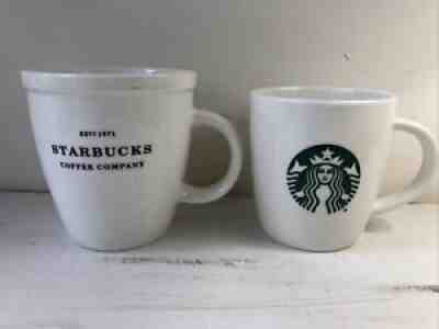 2 STARBUCKS COFFEE MUGS 2007 Barista Est. 1971 & Classic Green Mermaid - Sold on eBay Jun 20, 2021 for $11.00