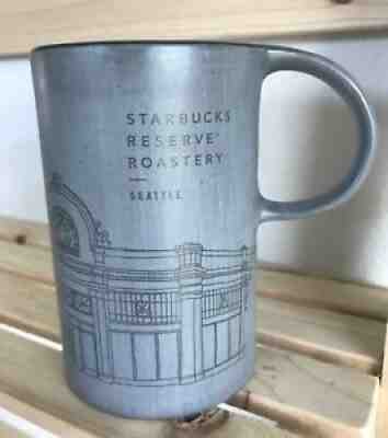 Starbucks Reserve Roastery & Tasting Room Building Mug 10oz Seattle Matte Gray - Sold on eBay Sep 14, 2021 for $26.95