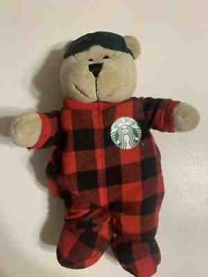 New Starbucks 2020 Pajama Bear Stuffed Animal Plush Doll Toy - Sold on eBay Jul 09, 2021 for $25.00