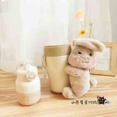 New 2021 China Starbucks Autumn 12oz SS Vacuum Cup With Rabbit Doll & Cup Bag - Sold on eBay Aug 29, 2021 for $78.84
