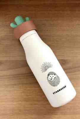 Starbucks Summer 2021 Hedgehog Stainless steel Tumbler/ Cactus Lid Water Bottle - Sold on eBay Jul 13, 2021 for $40.00