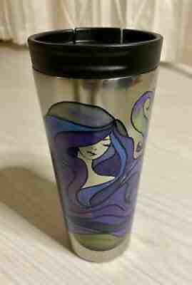 STARBUCKS Psychedelic Mermaid Siren 16 Oz Stainless Steel Tumbler 2016 RARE - Sold on eBay Sep 10, 2021 for $30.00