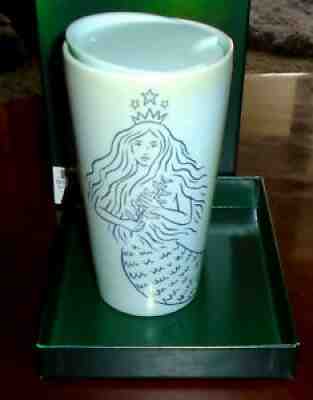 NWT STARBUCKS SIREN MERMAID 50th ANNIVERSARY DOUBLE WALL TRAVEL TUMBLER MUG 12oz - Sold on eBay Jul 10, 2021 for $29.95