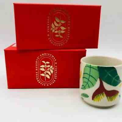 Starbucks Reserve Christmas Demi Mugs 3 oz each 2 Boxes of 2 each (4). 2018 - Sold on eBay Jul 31, 2021 for $38.00