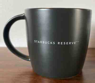 Starbucks Reserve Matte Black White Coffee Mug 2011 Tous Droits T Cup Satin EUC - Sold on eBay Jun 27, 2021 for $5.99