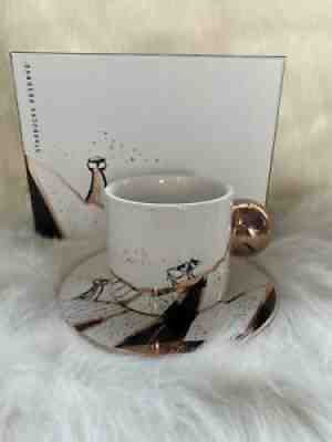 Starbucks 2021 China Spring Reserve Coffee Origin 6oz Mug Cup & Coaster Set - Sold on eBay Aug 22, 2021 for $75.00