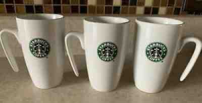 Starbucks 2007 Coffee Mug Cup 9 Oz Siren Mermaid Logo Green White Lot of 3 - Sold on eBay Jun 24, 2021 for $5.50