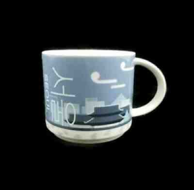 Starbucks Korea Real City Seoul Dark Blue Mug No Box With SKU 2016 MIC 14oz - Sold on eBay Jul 02, 2021 for $9.45
