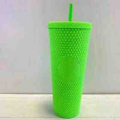 Starbucks 2021 Studded Holiday Tumbler, 24oz - Matte Neon Green Brand New - Sold on eBay Sep 14, 2021 for $39.99