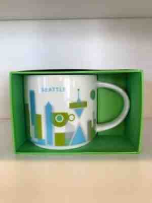 NEVER USED Starbucks SEATTLE 14oz You are Here Mug Collector Series - Sold on eBay Sep 13, 2021 for $15.45