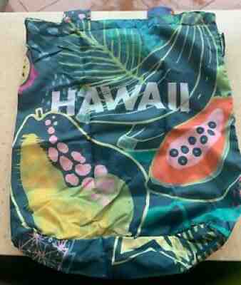 Starbucks Hawaii Collection Green Tropical Foldable Shopper Tote New with Tags - Sold on eBay Jul 30, 2021 for $16.99