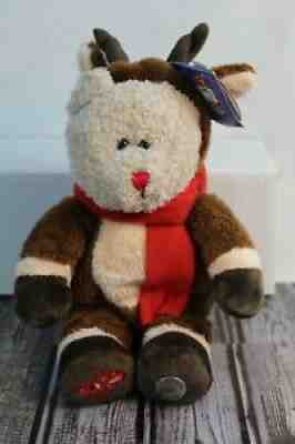 Starbucks Bearista Bear Rudolph Red Nosed Reindeer 12" Plush 28th Edition 2003 - Sold on eBay Jul 16, 2021 for $8.00