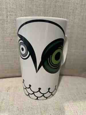 Starbucks Green Eye Owl - Limited Edition Grande Coffee Mug 16 oz. 2014 - Sold on eBay Sep 03, 2021 for $12.90