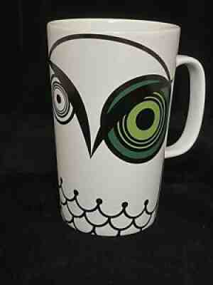 Starbucks OWL 16 Oz Grande Coffee Mug Tea Cup Green Eye Limited Edition 2014 - Sold on eBay Sep 04, 2021 for $17.95