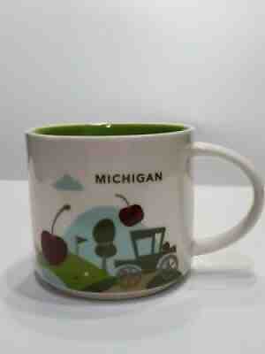2017 Starbucks You Are Here Collection Michigan Mug 14 oz Never Used - Sold on eBay Jul 30, 2021 for $10.99