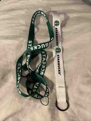 Starbucks Brand Lanyard Keychain Lot Rare - Sold on eBay Sep 14, 2021 for $5.24