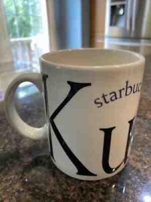 Starbucks City Mug Kuwait 2002 City Mug Collector Series 16oz Green White Black - Sold on eBay Sep 07, 2021 for $6.00
