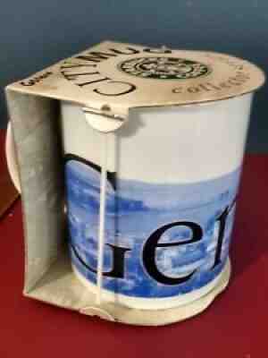 Starbucks 2002 City Mug Collector Series Geneva Global Icon NEW - Sold on eBay Sep 07, 2021 for $22.00
