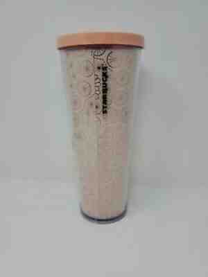 Starbucks Pink Peach Flower Tumbler 9â? Cactus Succulent Floral RoseGold No Straw - Sold on eBay Jul 25, 2021 for $45.00