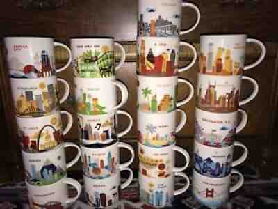 Starbucks You Are Here City Mug Lot - Sold on eBay Jul 18, 2021 for $99.99