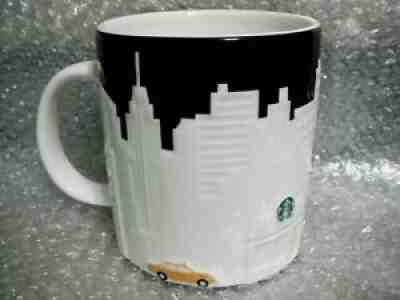Starbucks Relief Collector Series Mug NEW YORK City Skyline & Taxi big 16 oz sz. - Sold on eBay Jun 24, 2021 for $11.51