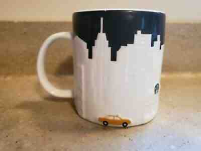 Starbucks Relief Collector Series Mug New York City Skyline & Taxi Cab 16 oz - Sold on eBay Sep 14, 2021 for $13.49