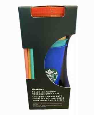 NEW*Starbucks Color Changing Summer Pride 2020 COLD Reusable Cup New Venti All 5 - Sold on eBay Jun 25, 2021 for $32.00