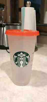 Starbucks Summer 2021 Color Changing Confetti Reusable Straw Cup - Sold on eBay Jul 28, 2021 for $5.00