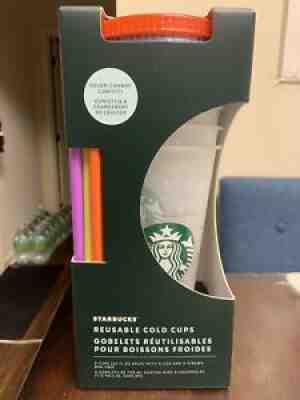 starbucks reusable cold cup set - Sold on eBay Jul 13, 2021 for $19.00