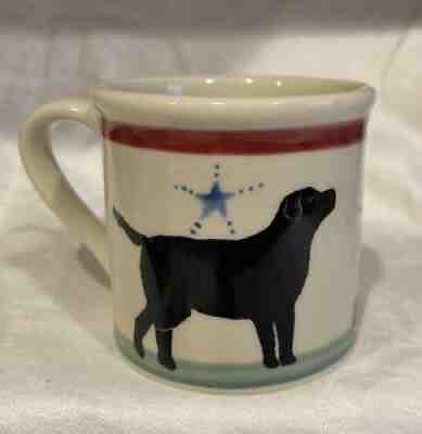 Rare HARTSTONE Pottery STARBUCKS Barista Mug BLACK LAB Dog Hand PaintedÂ  - Sold on eBay Aug 25, 2021 for $30.00