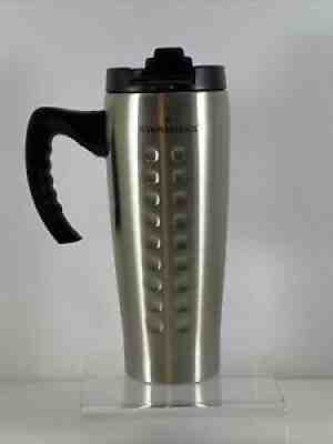 Starbucks Barista 2007 Stainless Steel Aroma Solo Mug Tumbler 16 oz. with Handle - Sold on eBay Jun 29, 2021 for $24.99