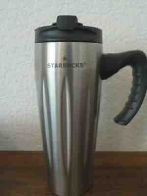 Vintage STARBUCKS Barista 2004 Stainless Steel Aroma Solo Tumbler 16 oz - Sold on eBay Aug 15, 2021 for $23.00