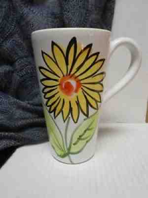 Starbucks Daisy Flower made in Italy Ceramiche Toscane Ceramic Cup MugÂ tall - Sold on eBay Sep 03, 2021 for $19.95