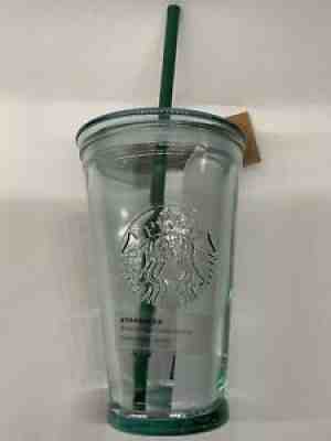 Starbucks Cold Cup Recycled Glass With Straw, Fast Shipping 16oz - Sold on eBay Sep 05, 2021 for $26.99