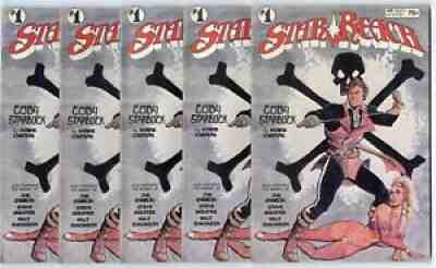 Star Reach #1, 2, 3 (5 copies of each) avg. VF/NM 9.0 Cody Starbuck 1974 - Sold on eBay Aug 01, 2021 for $67.66