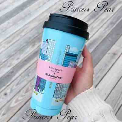Starbucks KATE SPADE New York City SS Elma Tumbler 16 Oz Thailand US Seller - Sold on eBay Jun 24, 2021 for $78.95