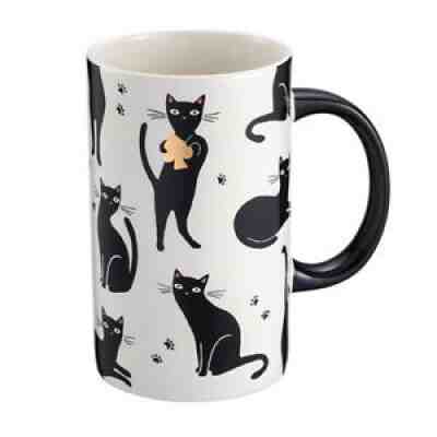 Starbucks 2020 Taiwan KATE SPADE Cat Mug 12OZ - Sold on eBay Sep 10, 2021 for $35.00