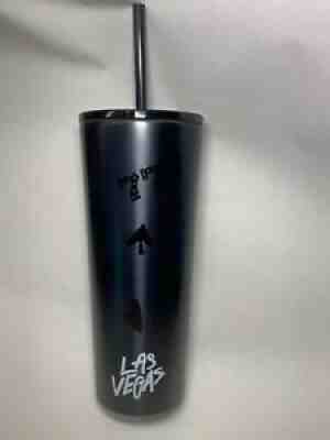 Starbucks Las Vegas Stainless Steel Tumbler Matte Black Hearts Spade 777 :  : Home & Kitchen