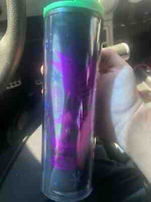 Starbucks Halloween Fall 2020 Skull & Crow Acrylic Tumbler 16 oz In Hand - Sold on eBay Sep 10, 2021 for $24.94