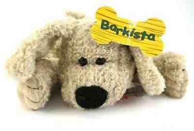 Starbucks BARKISTA DOG 1st Edition 2003 Metal Tag Plush Toy Collectors Item - Sold on eBay Jun 18, 2021 for $7.25