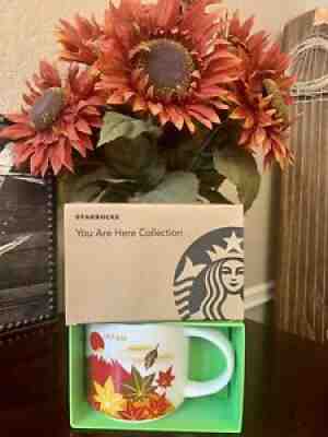 Starbucks V5 You Are Here Collection 14 Oz Mug Mt Fuji Japan Autumn W/ SKU & BOX - Sold on eBay Sep 13, 2021 for $22.99