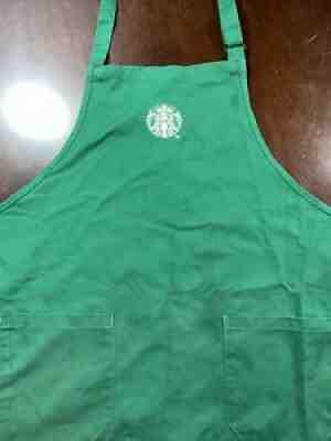 Starbucks Green Apron - Used - Barista Uniform - Sold on eBay Sep 14, 2021 for $18.00