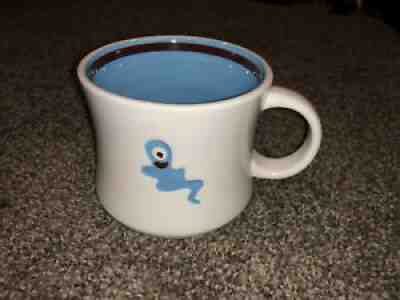 Starbucks One Eye Ghost Ivory Coffee Mug 2006 Blue Interior Halloween! Cyclops - Sold on eBay Jul 20, 2021 for $8.00